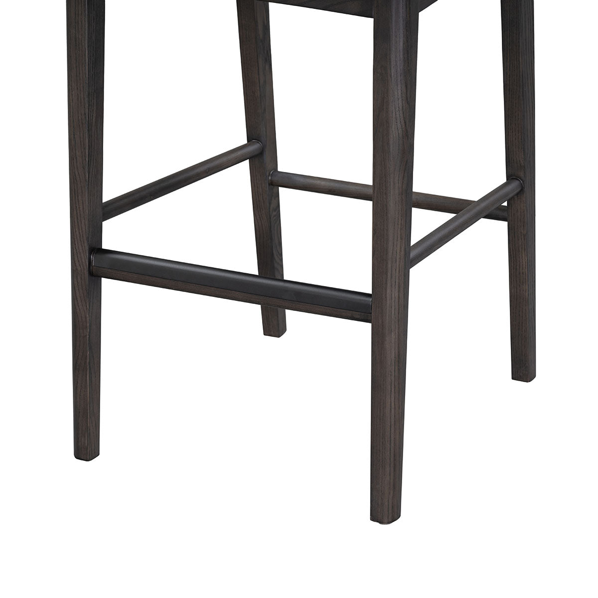Rooney Leather/Wood Bar Stool - Chapin Furniture