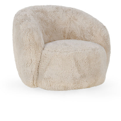 Adley Plush Swivel Accent Chair- Sand - Chapin Furniture