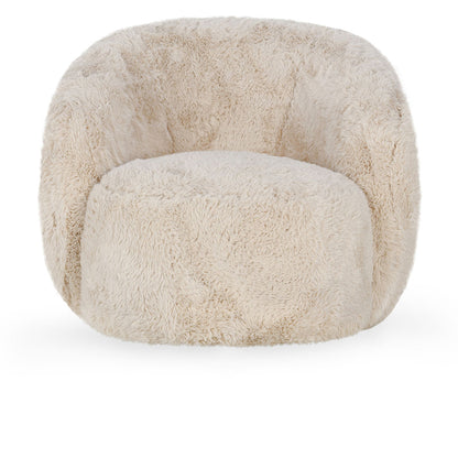 Adley Plush Swivel Accent Chair- Sand - Chapin Furniture