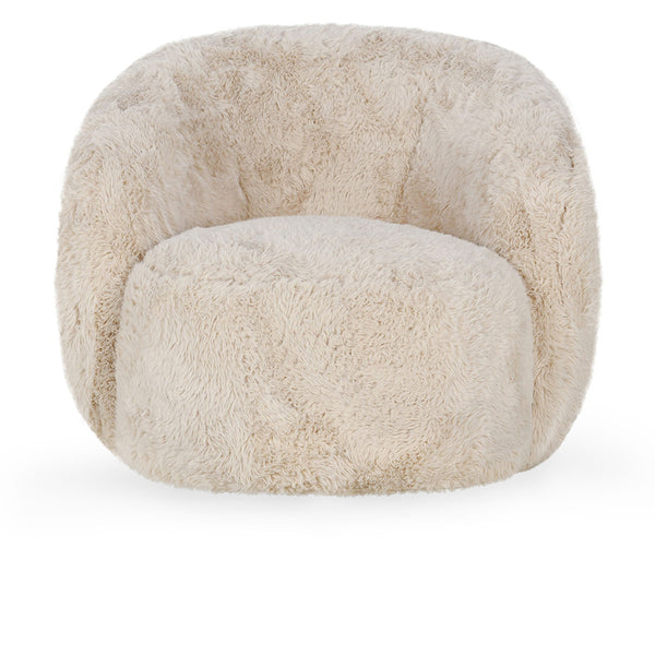 Adley Plush Swivel Accent Chair- Sand - Chapin Furniture
