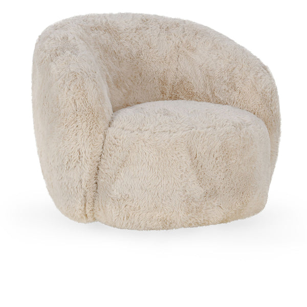 Adley Plush Swivel Accent Chair- Sand - Chapin Furniture