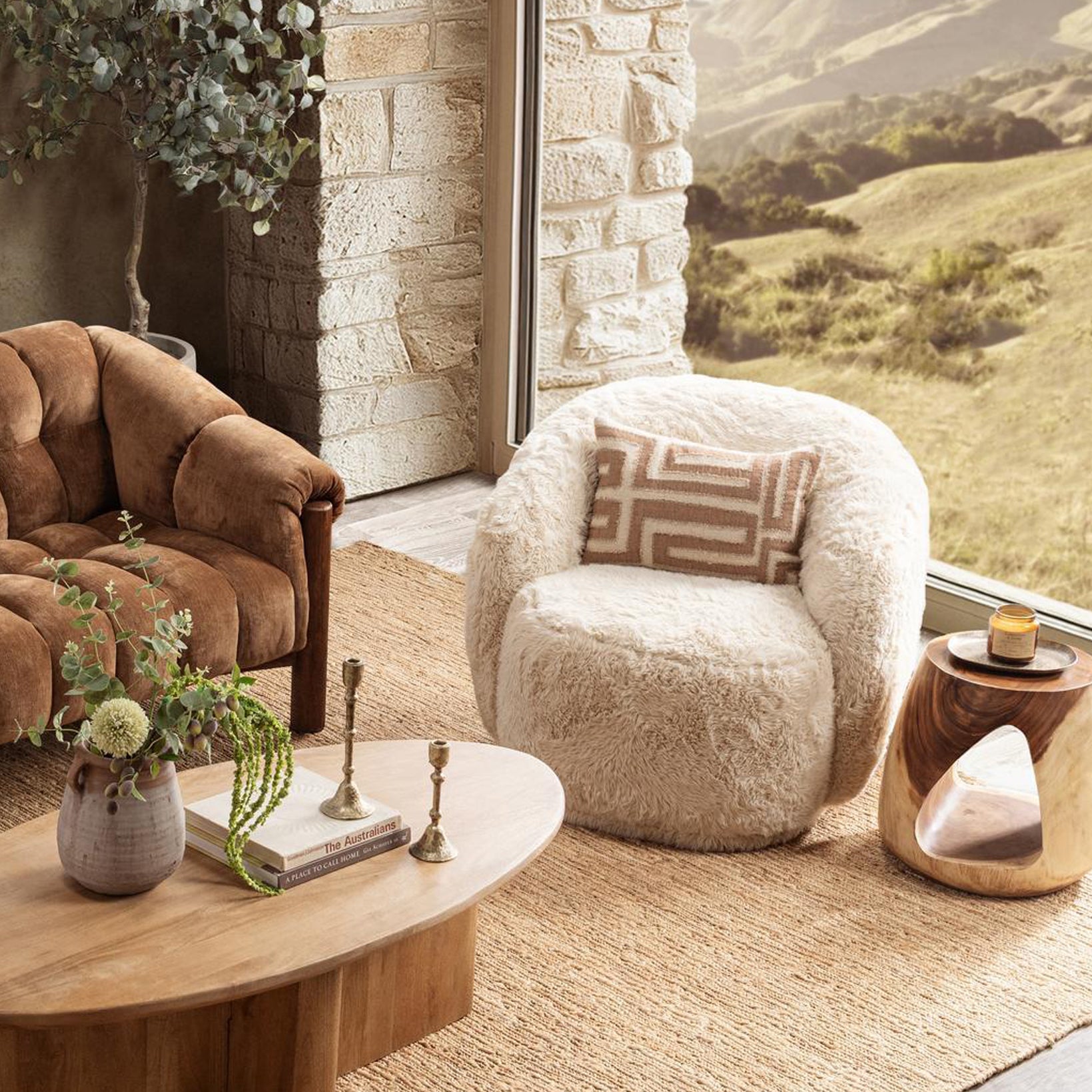 Adley Plush Swivel Accent Chair - Chapin Furniture