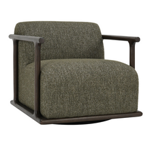 Lucia Swivel Accent Chair - Kale Green - Chapin Furniture