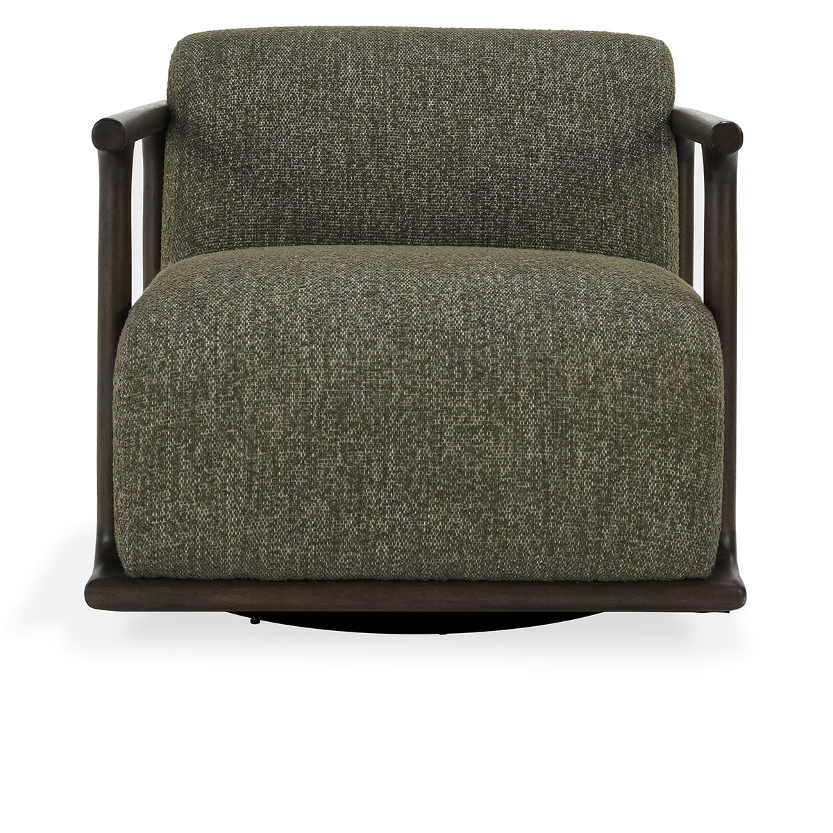 Lucia Swivel Accent Chair - Kale Green - Chapin Furniture