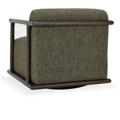 Lucia Swivel Accent Chair - Kale Green - Chapin Furniture
