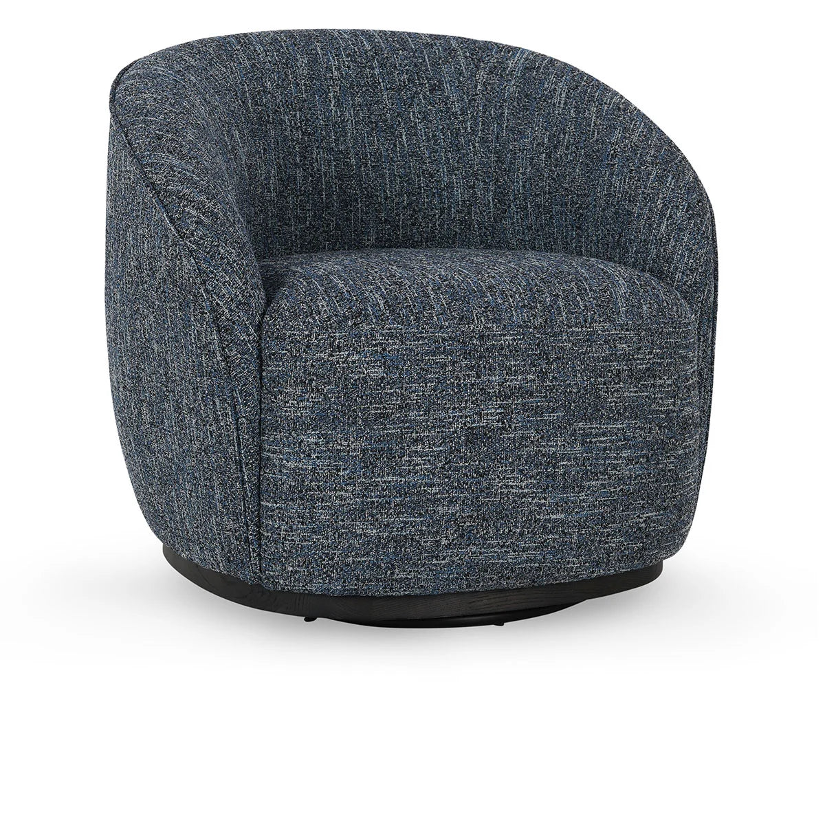 Andrea Swivel Accent Chair- Blue - Chapin Furniture