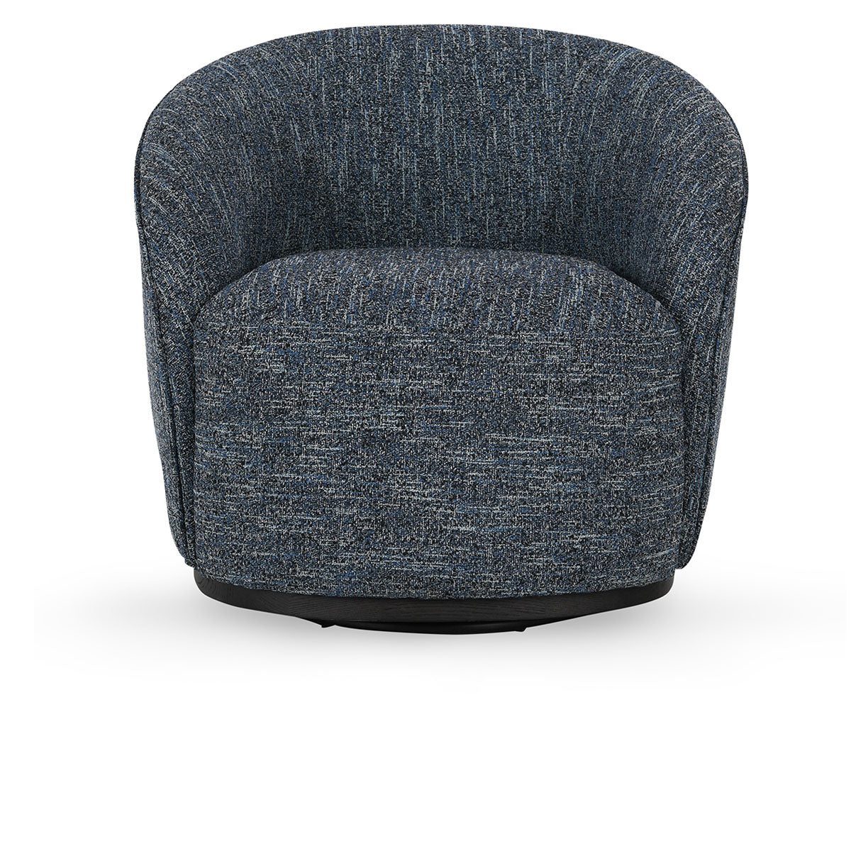 Andrea Swivel Accent Chair- Blue - Chapin Furniture