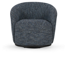 Andrea Swivel Accent Chair- Blue - Chapin Furniture