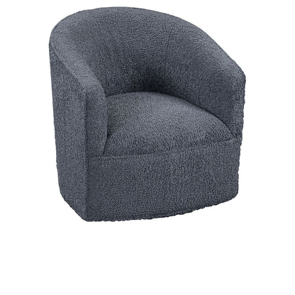 Valencia Swivel Accent Chair- Blue - Chapin Furniture