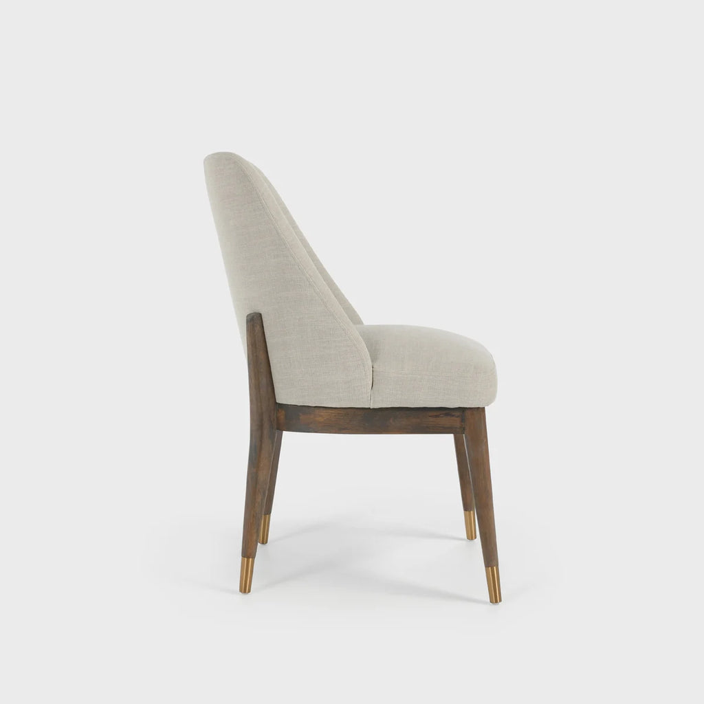 Triss Upholstered Dining Chair- Sand - Chapin Furniture