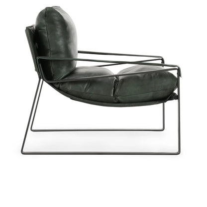 Morgan Accent Chair- Forest Green - Chapin Furniture