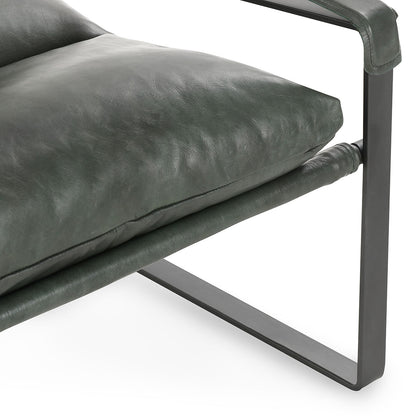 Morgan Accent Chair- Forest Green - Chapin Furniture