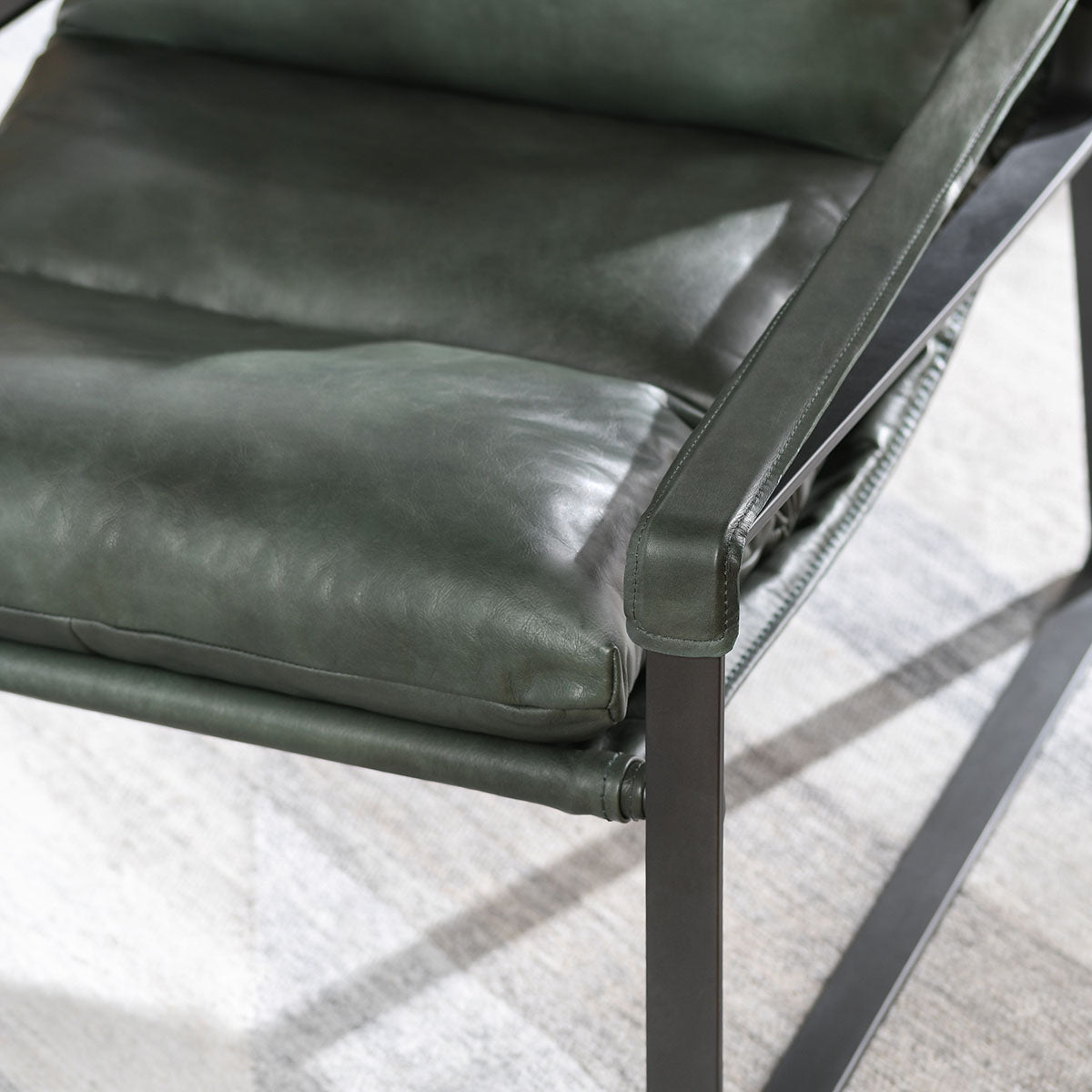 Morgan Accent Chair- Forest Green - Chapin Furniture