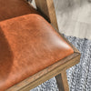 Dolton Leather Dining Arm Chair - Chapin Furniture