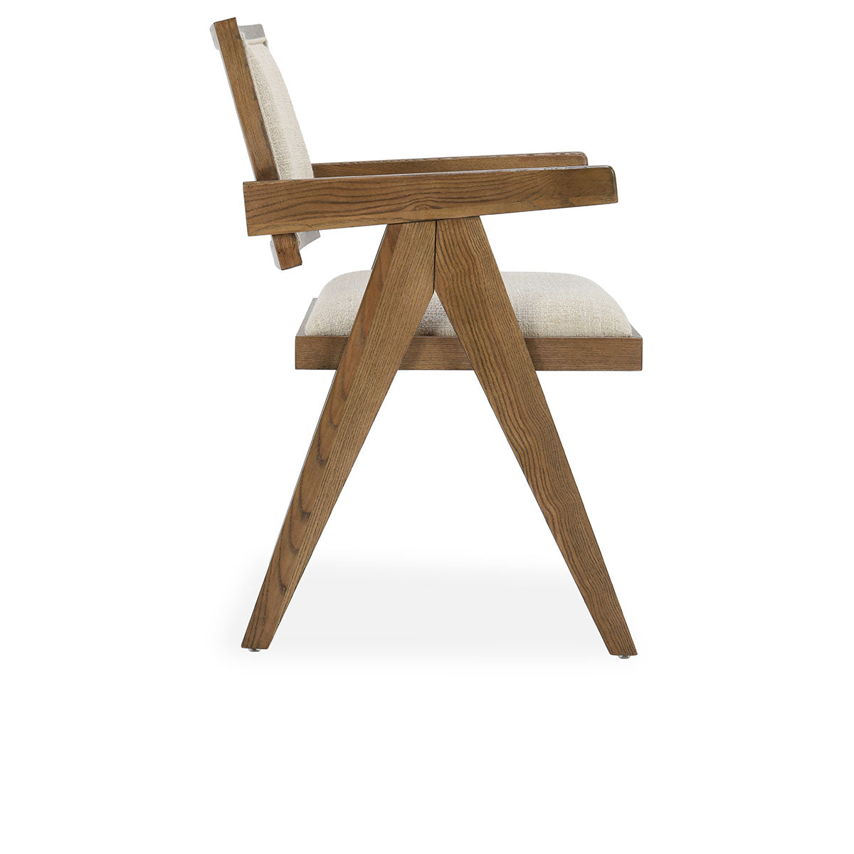 Dolton Linen Blend Dining Arm Chair - Chapin Furniture
