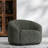 Beverly Swivel Accent Chair- Antique Green - Chapin Furniture