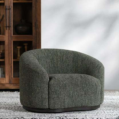 Beverly Swivel Accent Chair - Antique Green - Chapin Furniture