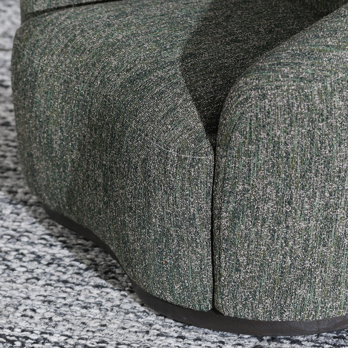 Beverly Swivel Accent Chair - Antique Green - Chapin Furniture