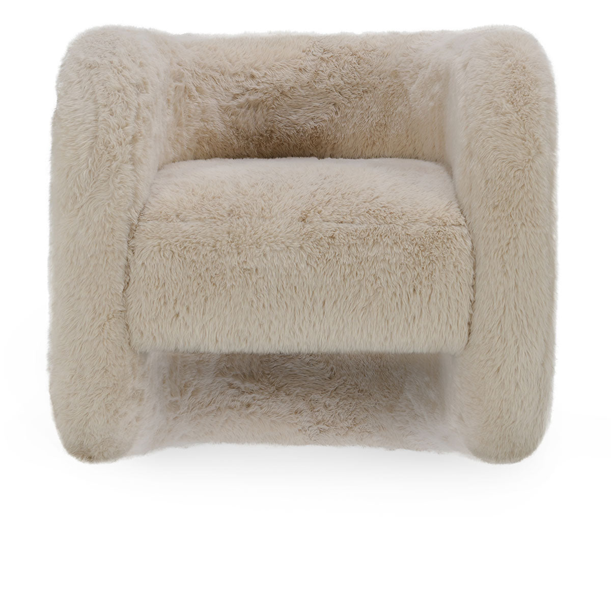 Teddy Plush Accent Chair - Thumbnail 2