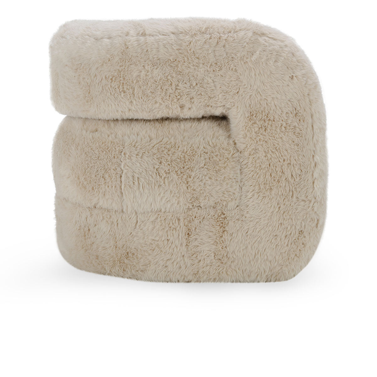 Teddy Plush Accent Chair - Beige - Chapin Furniture