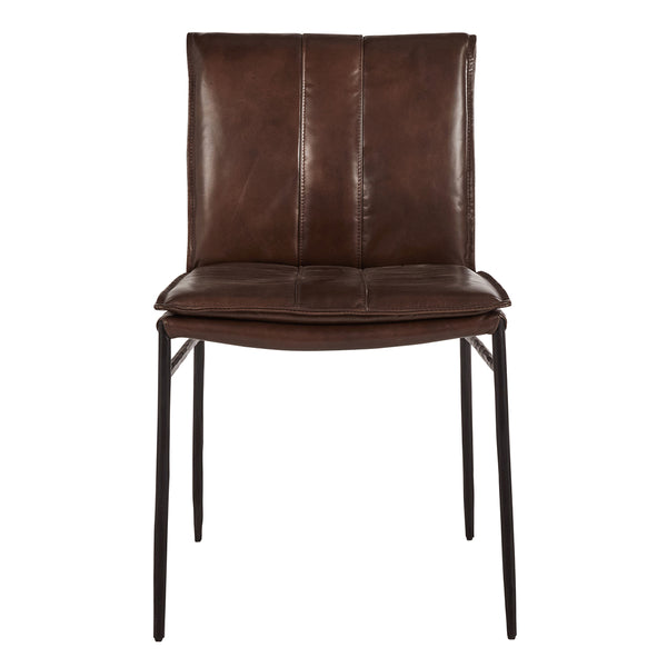 Mayer Dining Chair Brown- Set of 2 - Chapin Furniture