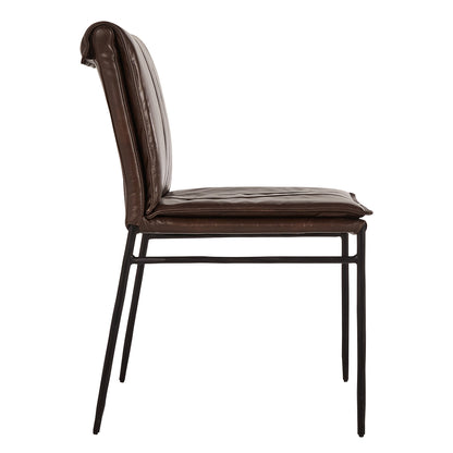 Mayer Dining Chair Brown- Set of 2 - Chapin Furniture