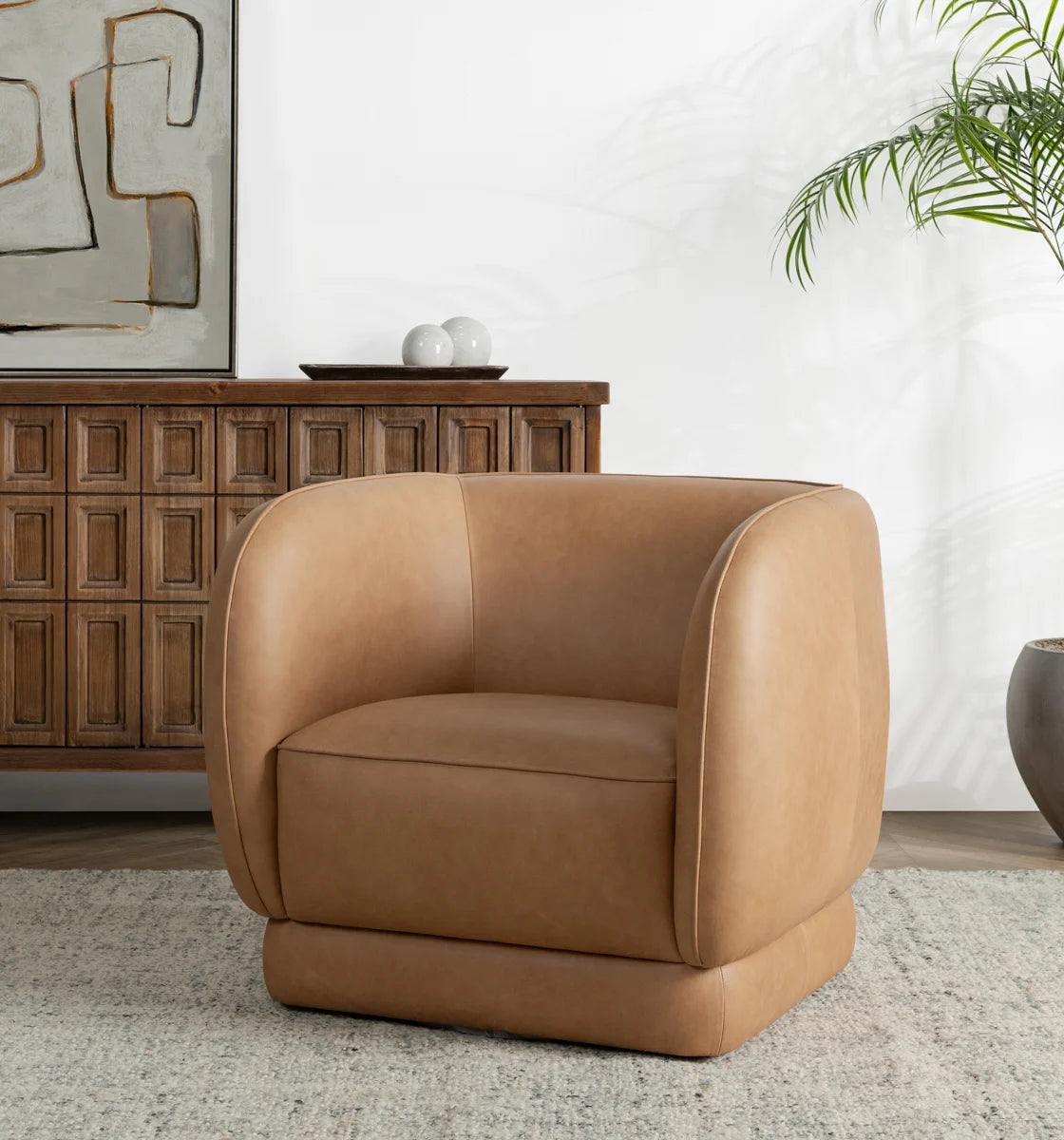 Rinner Accent Chair - Tan - Chapin Furniture
