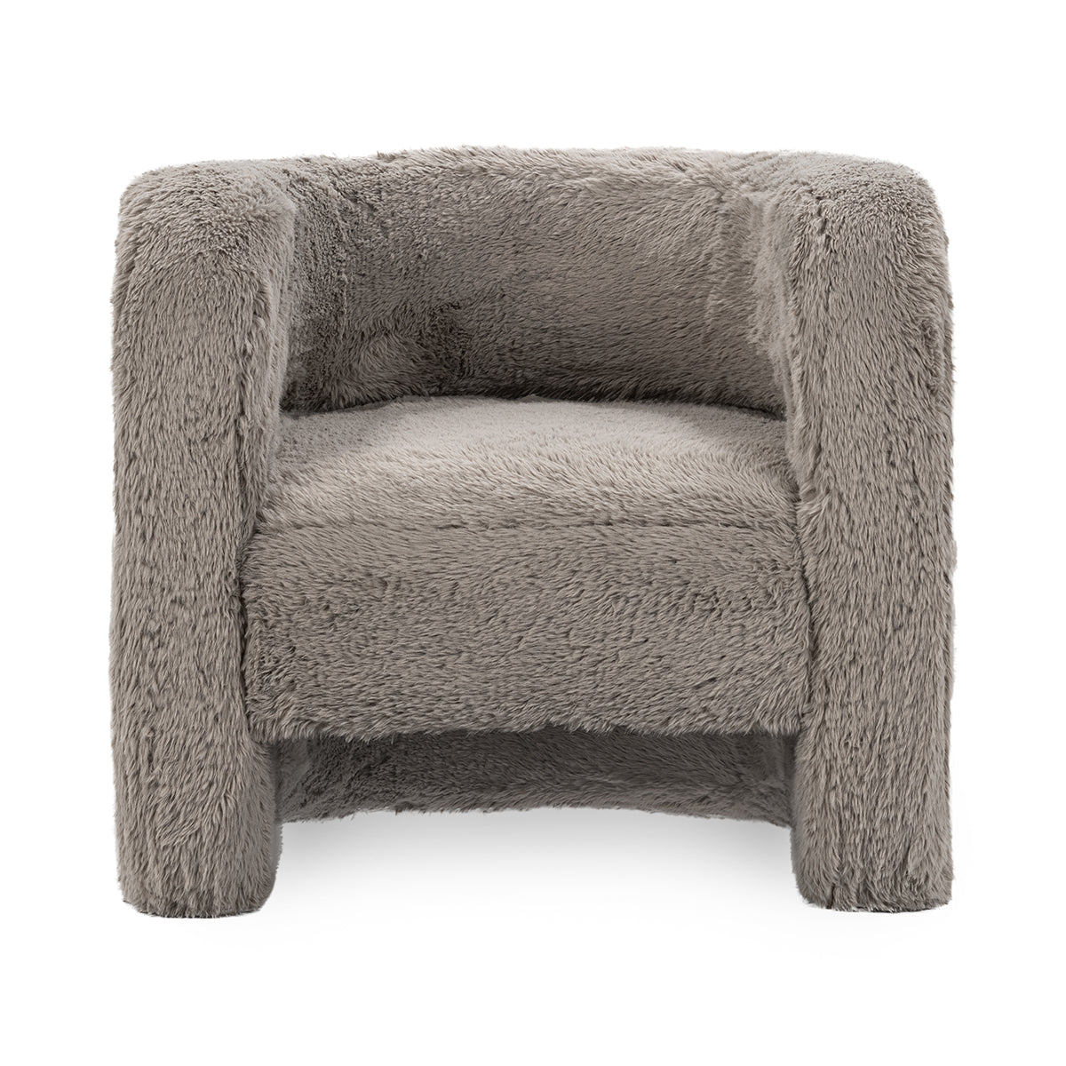Teddy Plush Accent Chair - Granite - Chapin Furniture