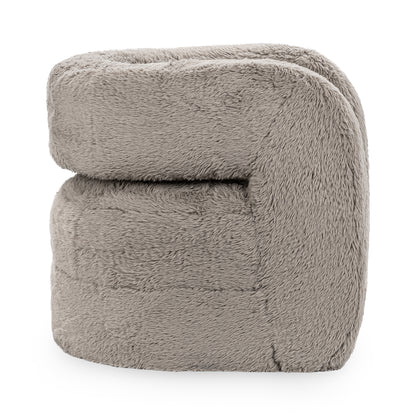 Teddy Plush Accent Chair - Granite - Chapin Furniture