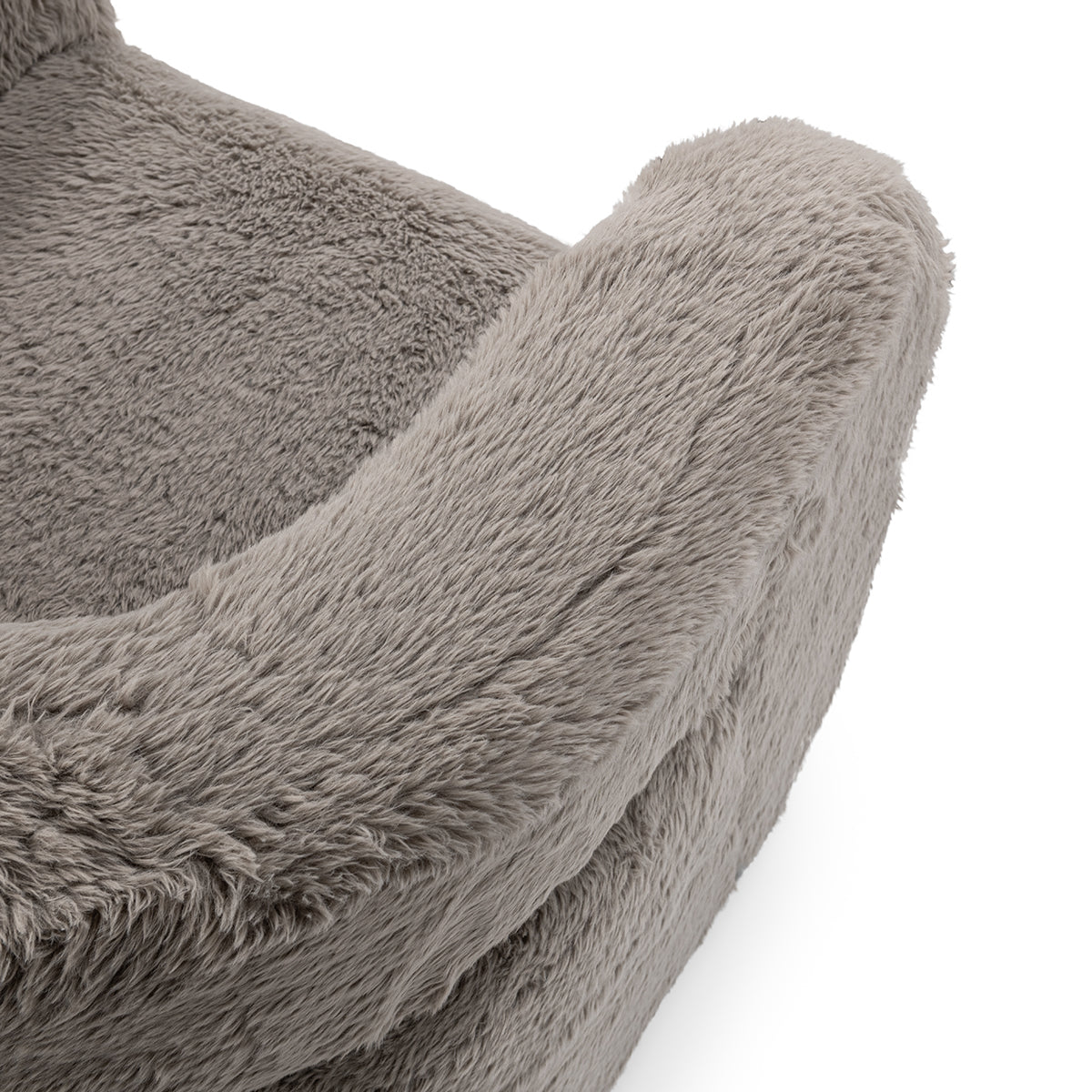 Teddy Plush Accent Chair - Granite - Chapin Furniture