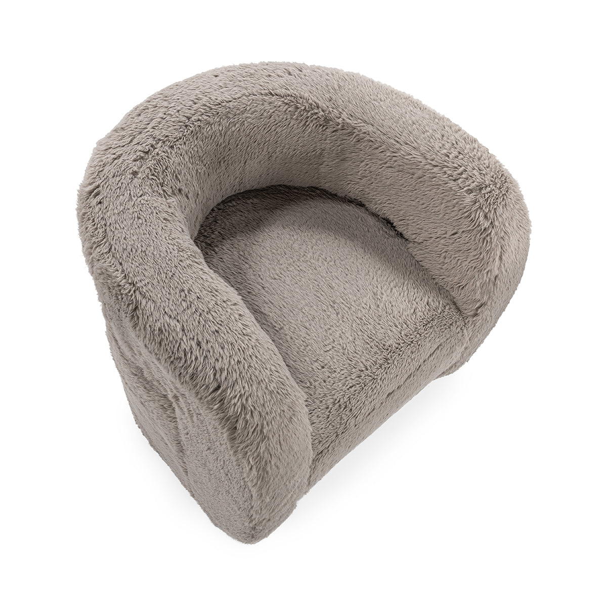 Teddy Plush Accent Chair - Granite - Chapin Furniture