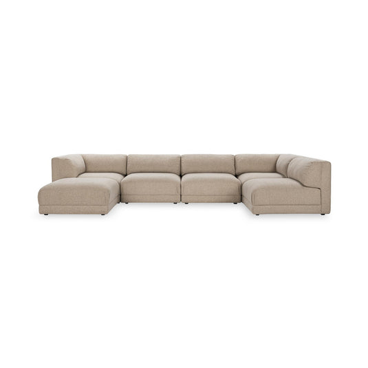 Adalynne Upholstered Sectional - Buttermilk - Chapin Furniture
