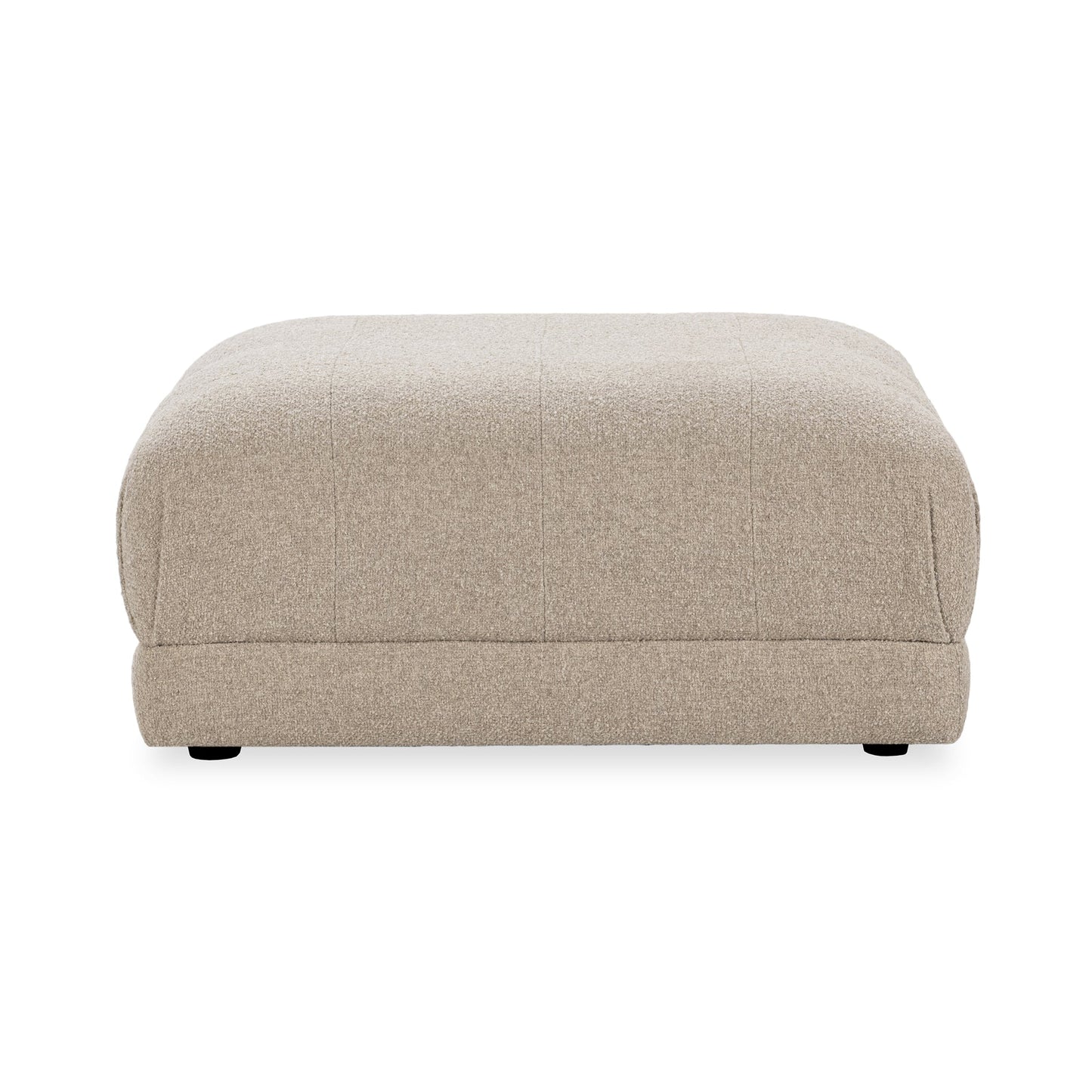 Adalynne Upholstered Square Ottoman - Buttermilk - Chapin Furniture