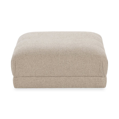 Adalynne Upholstered Square Ottoman - Buttermilk - Chapin Furniture