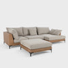 Sullivan 5 Piece Sectional- Camel/Taupe - Chapin Furniture