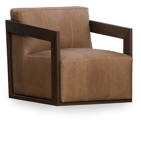 Joseph Swivel Accent Chair- Toffee Brown - Chapin Furniture