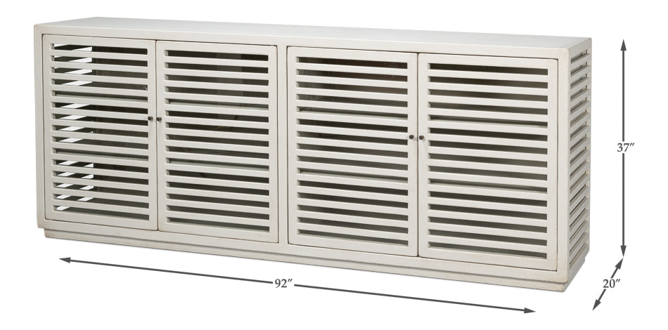 St. Nevis Sideboard- Antique White - Chapin Furniture