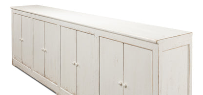 Eight Is Enough Sideboard- Whitewash - Chapin Furniture