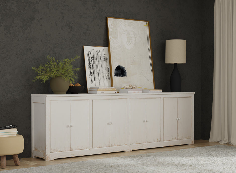 Eight Is Enough Sideboard- Whitewash - Chapin Furniture
