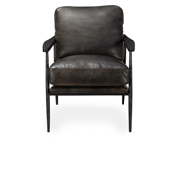 Christopher Club Chair - Black - Chapin Furniture