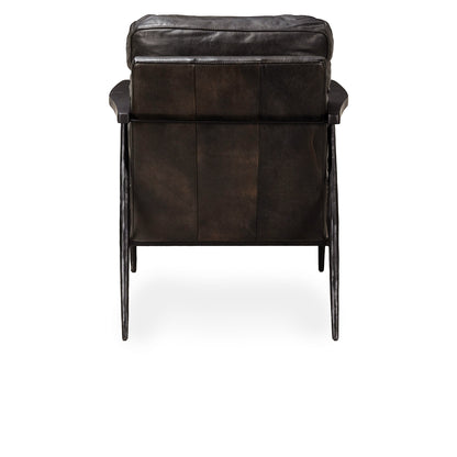 Christopher Club Chair - Black - Chapin Furniture