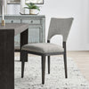 Mitchel Upholstered Dining Chair Gray- Set of 2 - Chapin Furniture