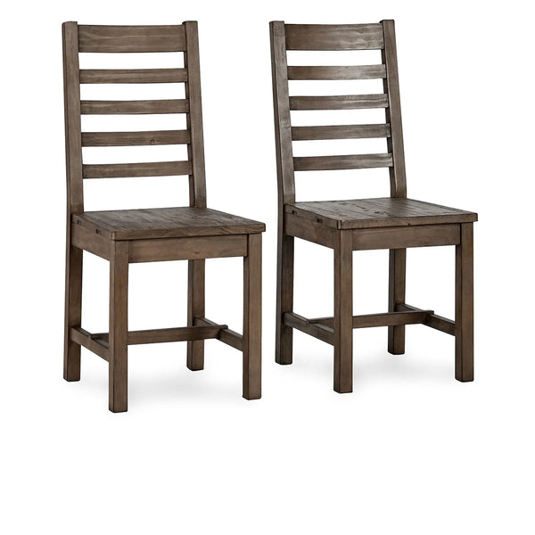 Caleb Dining Chair Brown- Set of 2 - Chapin Furniture