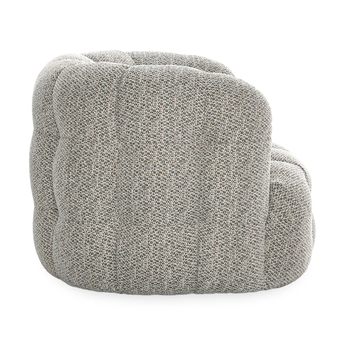 Walter Swivel Accent Chair - Heathered Gray - Chapin Furniture