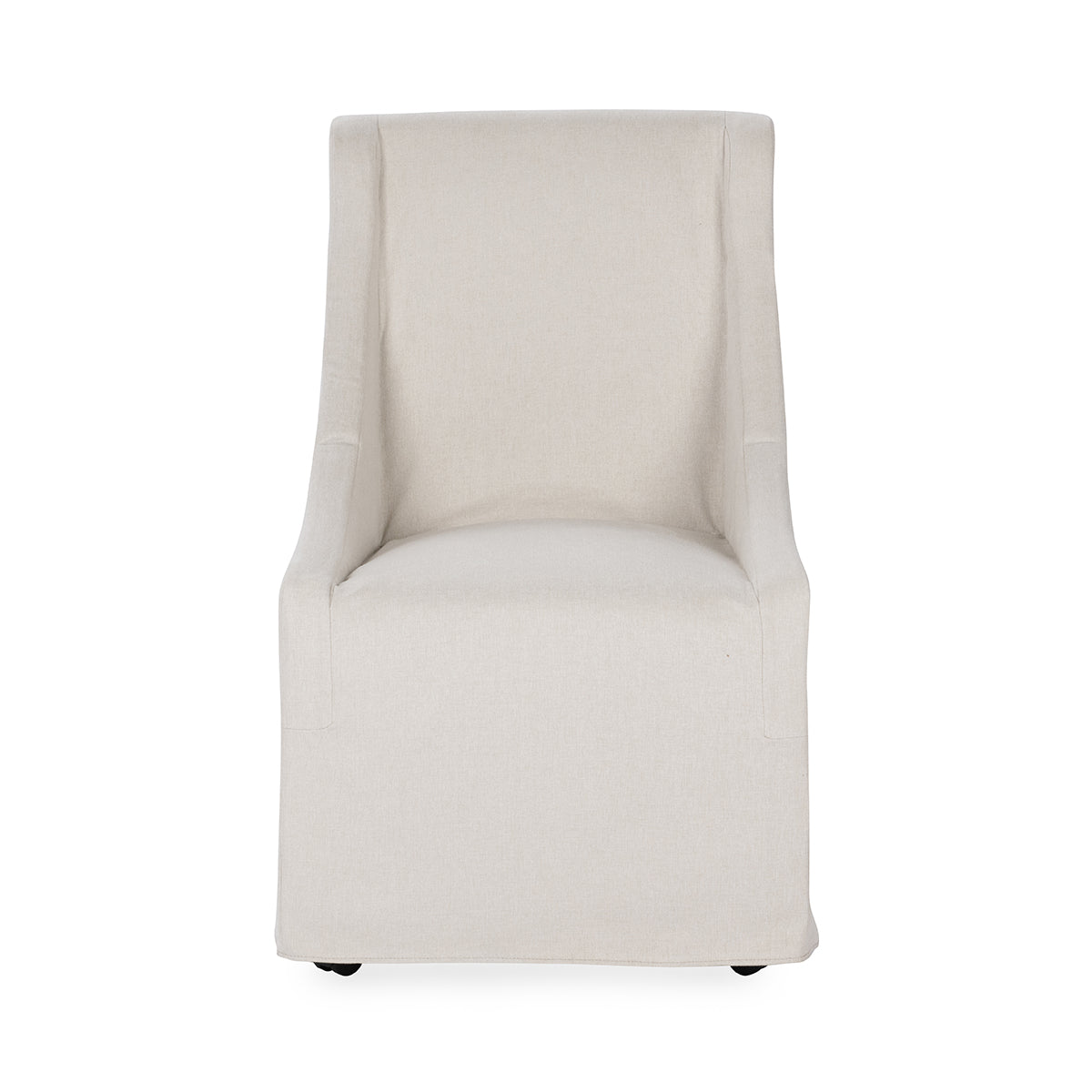 Warwick Rolling Wingback Dining Chair