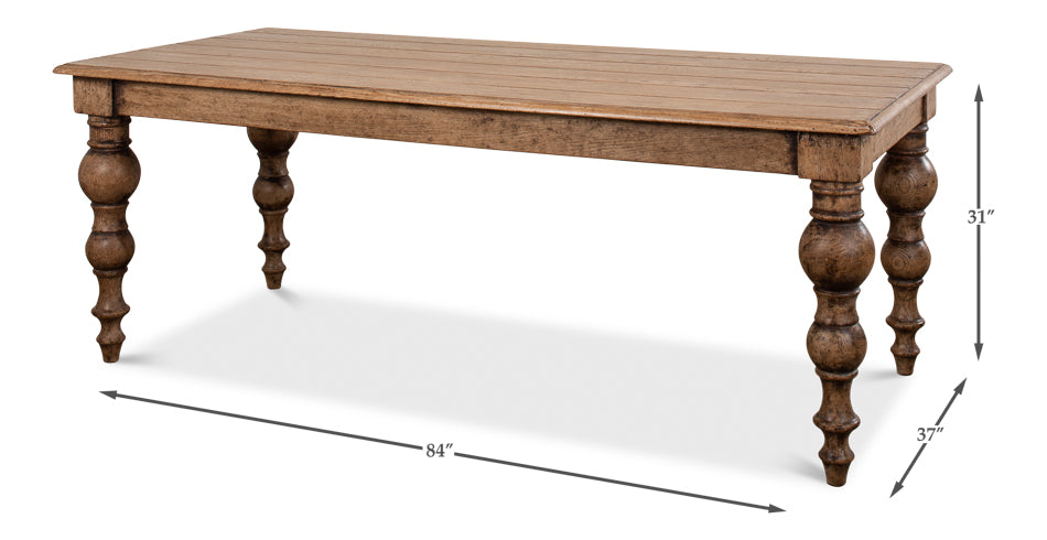 Oak Dining Table - Chapin Furniture