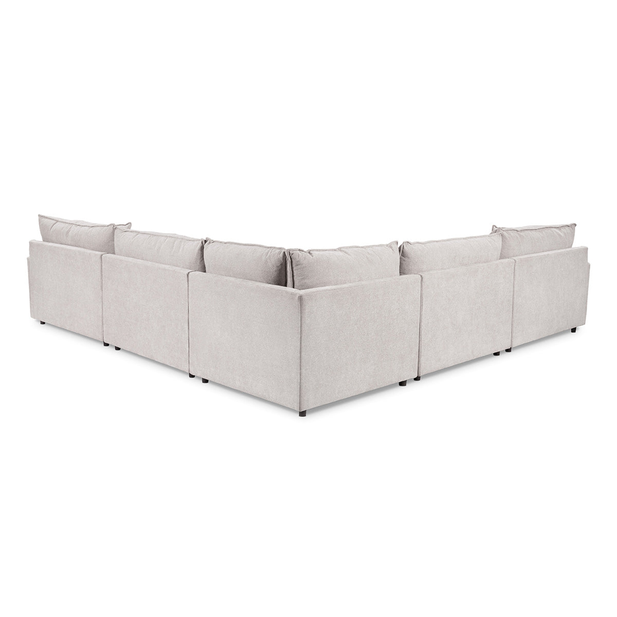 Caplan Upholstered Sectional w/ Ottoman Elite - Chapin Furniture