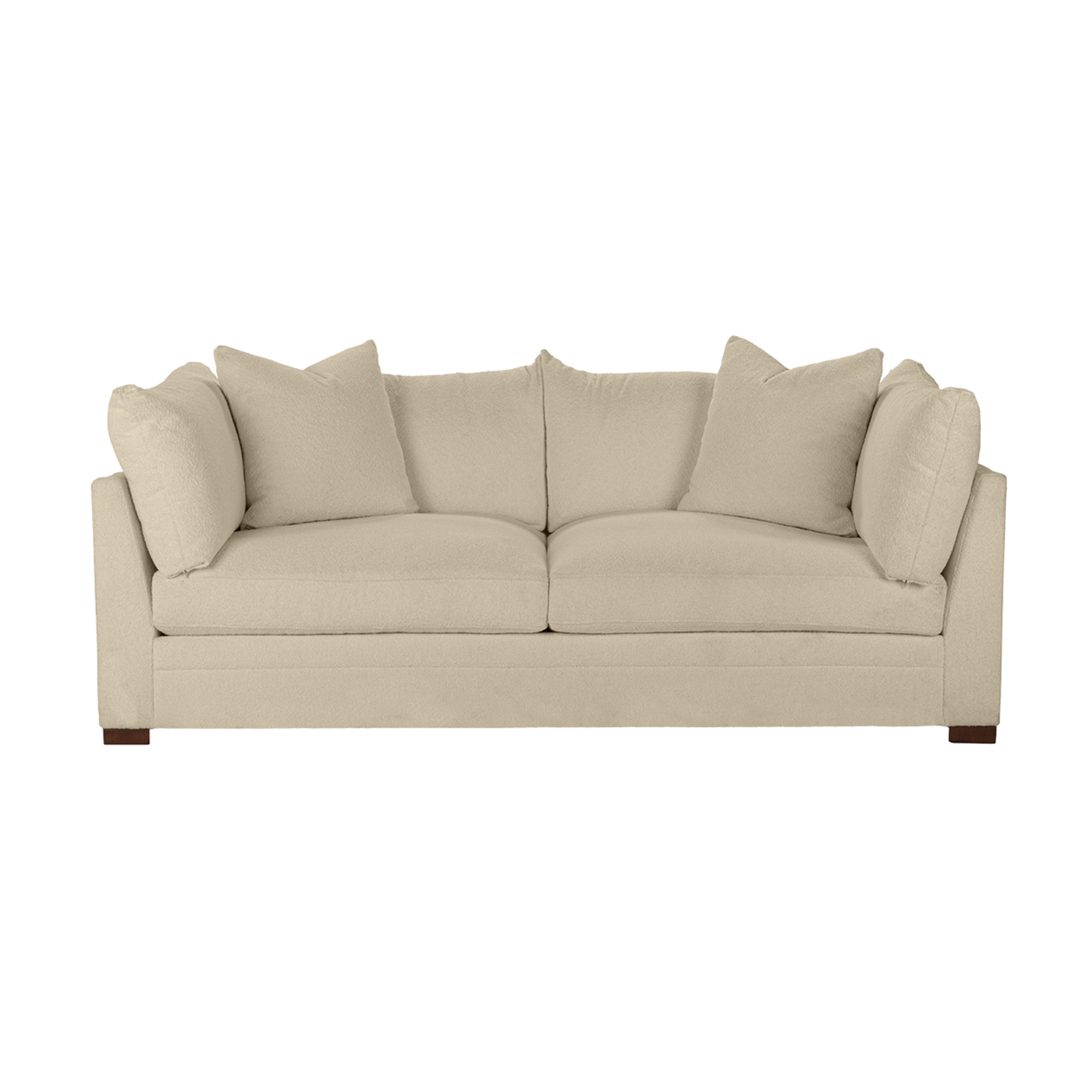 Audrey Upholstered Sofa - Rise Beige - Chapin Furniture