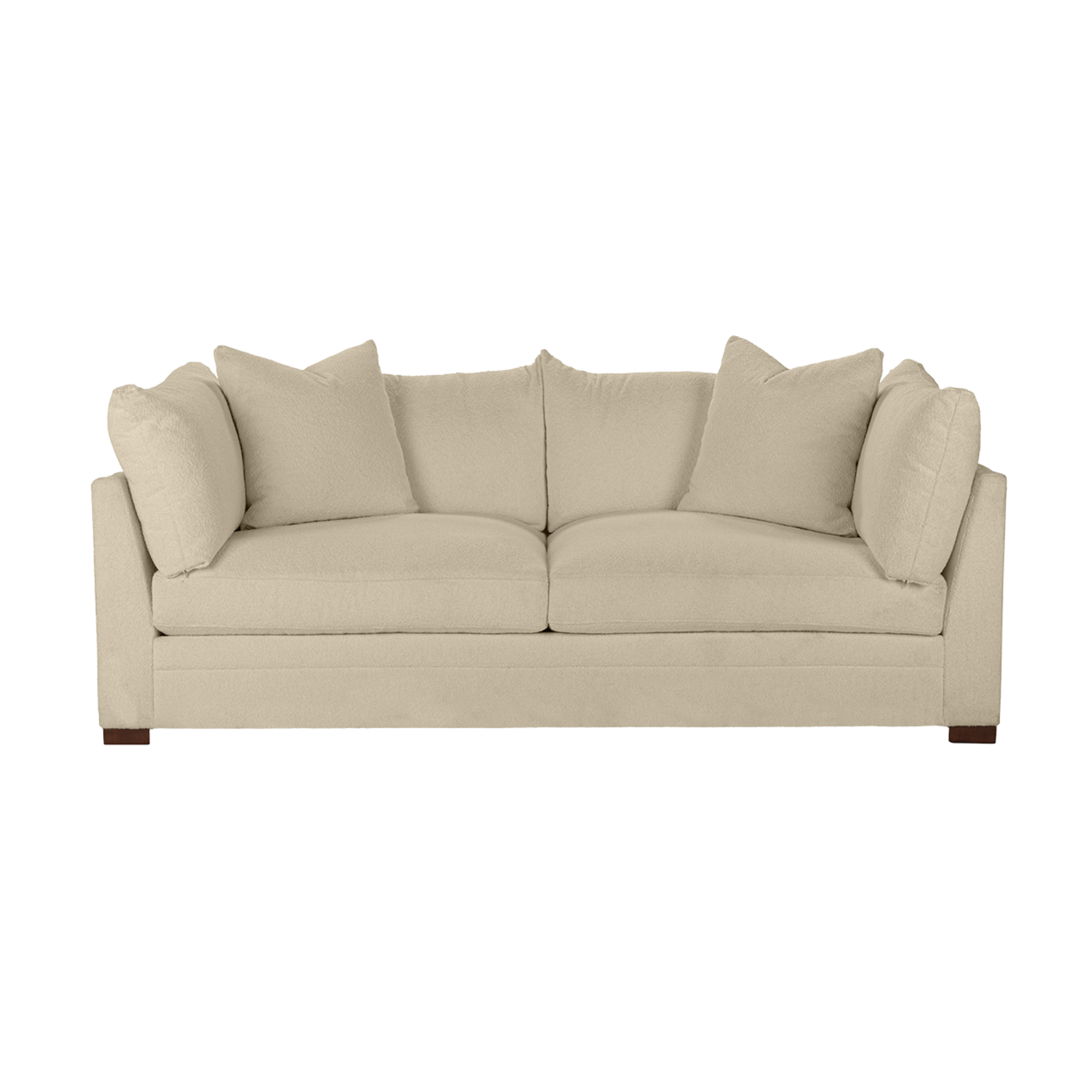 Audrey Upholstered Sofa - Rise Beige - Chapin Furniture