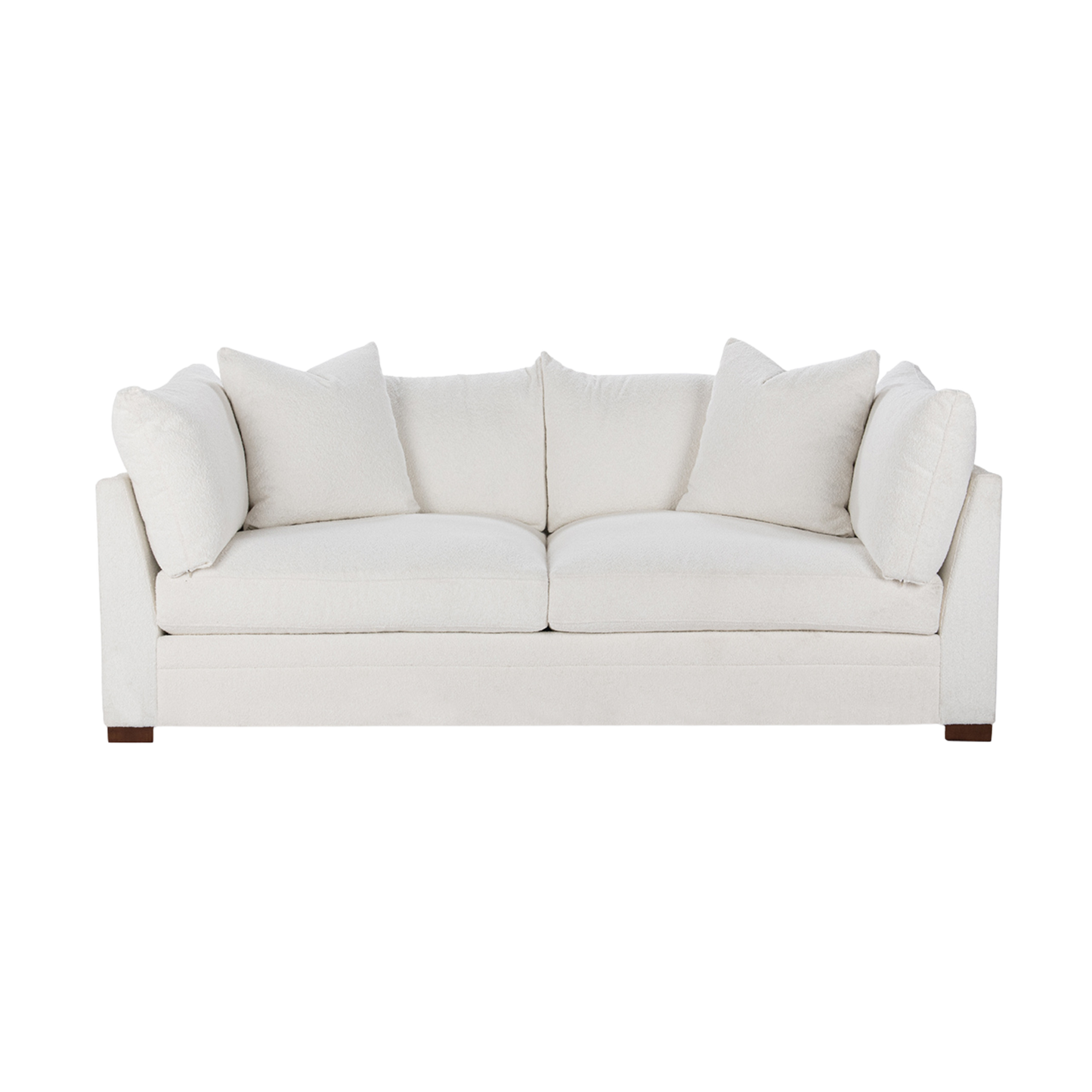 Audrey Upholstered Sofa - Rise White - Chapin Furniture